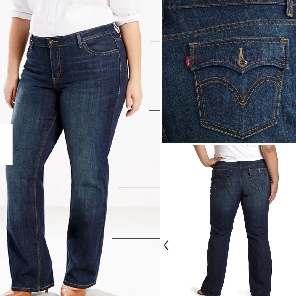 Levi's 590 Bootcut Fuller-Waist Jeans, 36x32